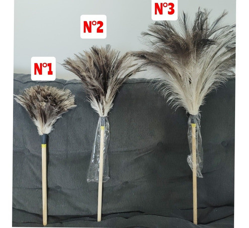 Plumero De Pluma De Ñandú N°1 1