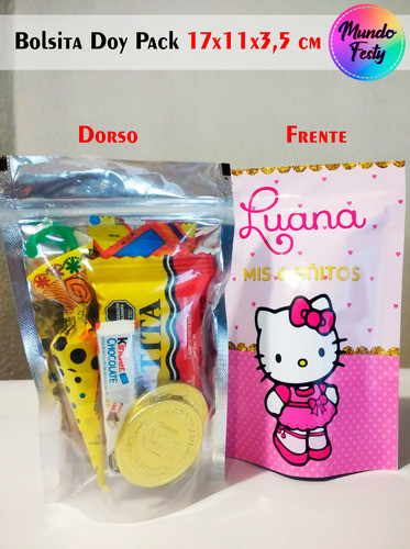 Bolsitas Doy Pack 17x11cm Golosineras Personalizadas X 20 1