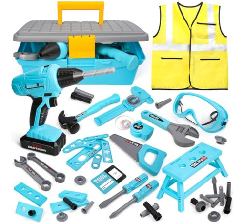 Loyo Juego De Herramientas Para Niños  50 Piezas 0