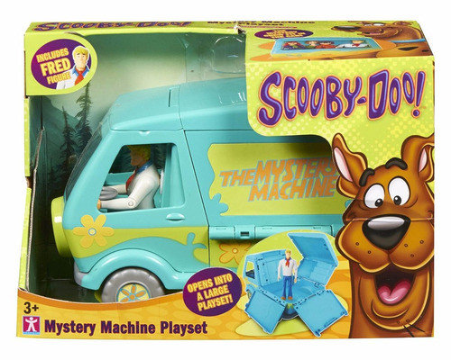 Scooby Doo Set Maquina Del Misterio Con Fred Bunny Toys 1