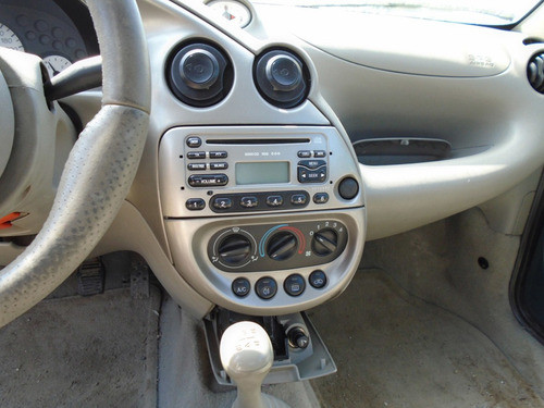 Marco Adaptador Estereo Ford Ka Con Baliza Negro 98 1