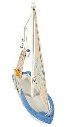 Velero Modelo Decoracion  De Barco De Madera Barco De Vela 1