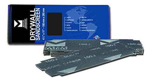 250220 220 Hojas De Grano Drywall Sandscreen 25 Pack 4 ... 0