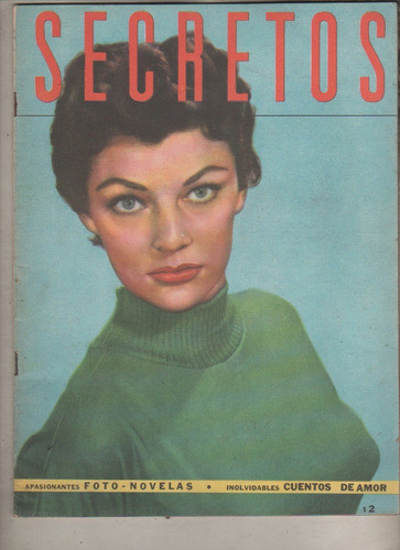 Revista Foto Novela * Secretos * Año 1956 - Isabel Sarli 0