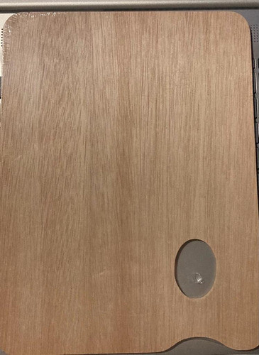 Paleta De Madera Rectangular Para Pintar 30x40 - Óleo -arte 1
