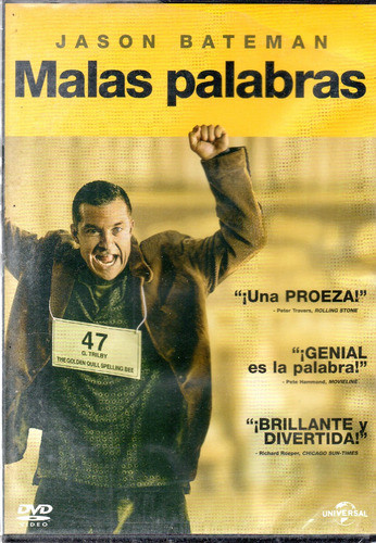 Malas Palabras - Dvd Nuevo Original Cerrado - Mcbmi 0