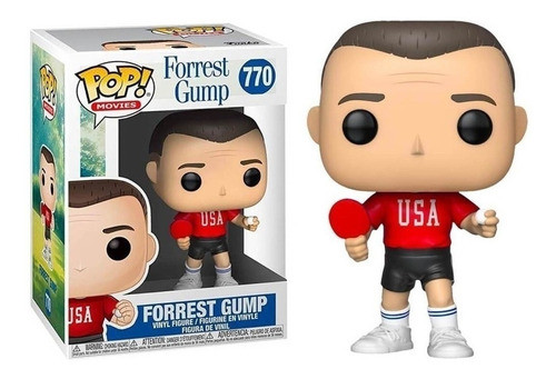 Funko Pop Forest Gump Ping Pong #770 Metajuego Nuevo 0