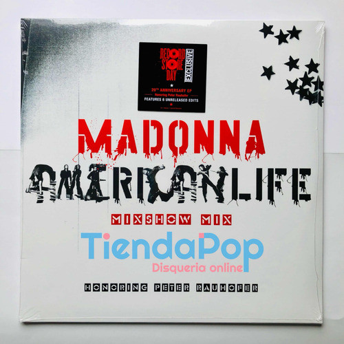 Madonna American Life Mixshow Mix Rsd Vinilo Edicion Limitad 0
