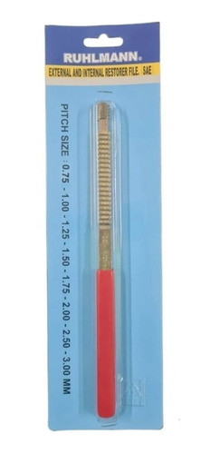 Lima Reparadora De Roscas 8 Caras Interna Y Externa Ruhlmann 0