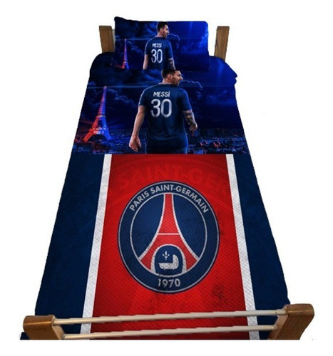 Manta Con Corderito 1 1/2 Con Funda Messi 0