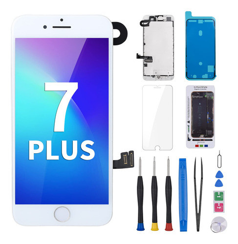 Reemplazo De Pantalla Para iPhone 7 Plus Con Botn De Inicio 0