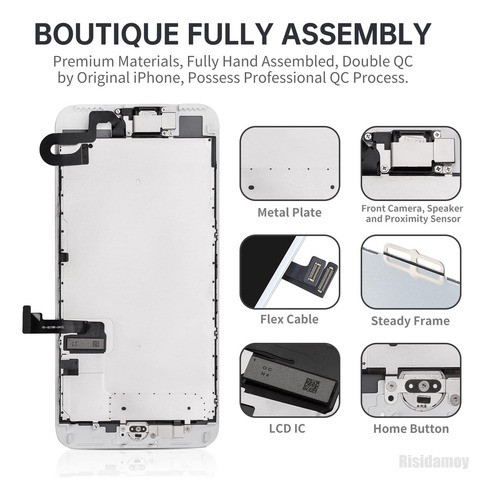 Reemplazo De Pantalla Para iPhone 7 Plus Con Botn De Inicio 1