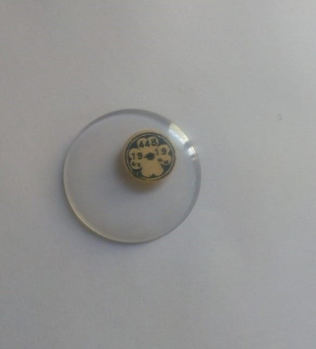 Repuesto Reloj De Bolsillo , Vidrio Cristal 448 0