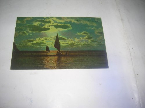 Tarjeta Postal Marina Mar De Ajo Foto Marcos Nº 40 Ripoli 0