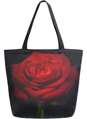 Bolso De Tote Grande Con Asa Para Gimnasio Y Compras, Negro 0