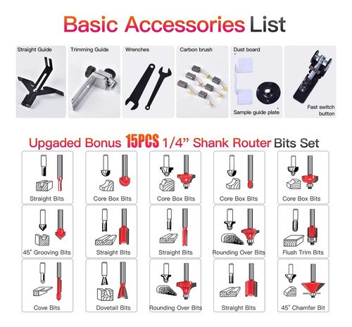 Compact Wood Palm Router Tool Hand Trimmer Woodworking ... 1