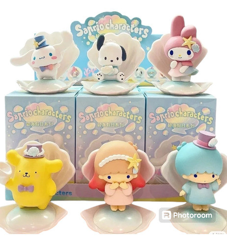Figuras Coleccionables Hello Kitty Importados X 6 Personajes 0