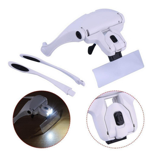 Anteojo Profesional Lectura Costura Manicuria Luz Practico 0