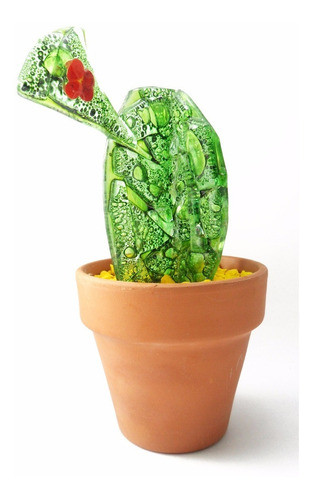 Cactus En Vitrofusion!! Entrega Inmediata (1) 0