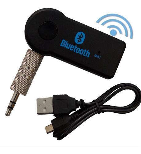 Receptor Audio Bluetooth Aux Spotify Musica Auto Con Bateria 0