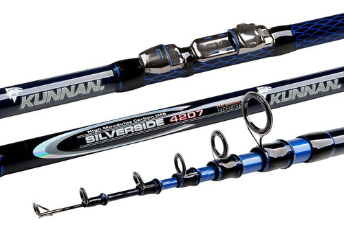 Caña Telescópica Kunnan Silverside 4.20mts Pejerrey 0