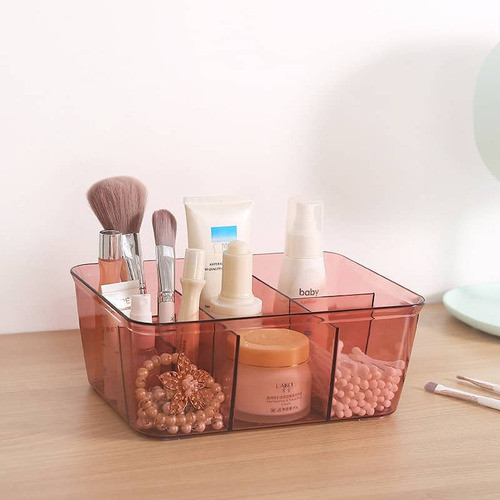 Organizador Plastico Maquillaje Cosmeticos Ambar Buho Store 1