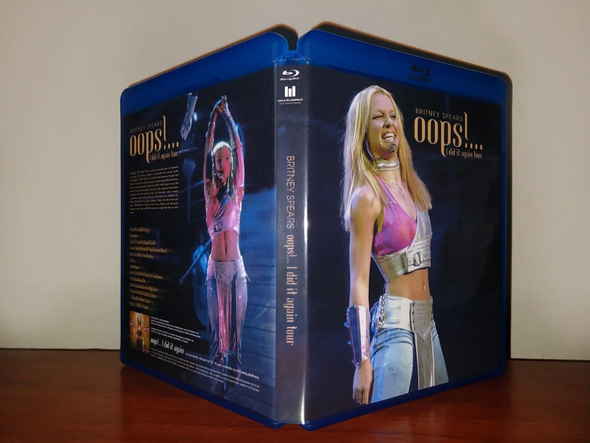 Blu-ray + CD Britney Spears – Oops!… I Did It Again Tour Live in London (Remastered)