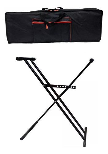 Funda Y Soporte Doble Para Piano Digital Casio Yamaha 0