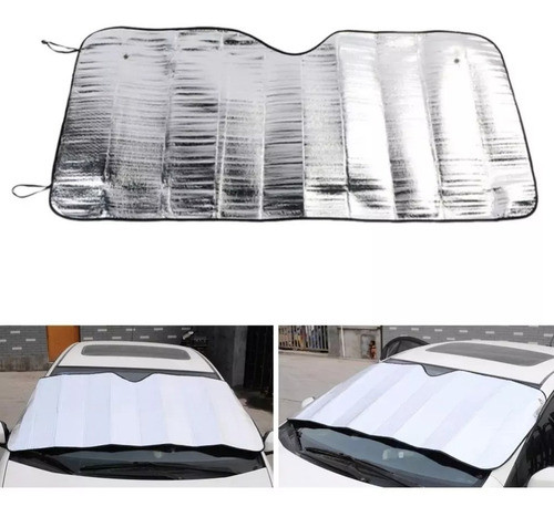 Parasol Frontal  Aluminio Doble Parabrisas Tablero 0