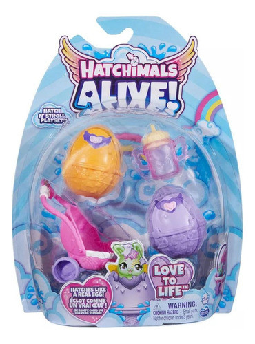 Hatchimals Alive 2 Figuras Sorpresa C/accesorios Tictoys 0