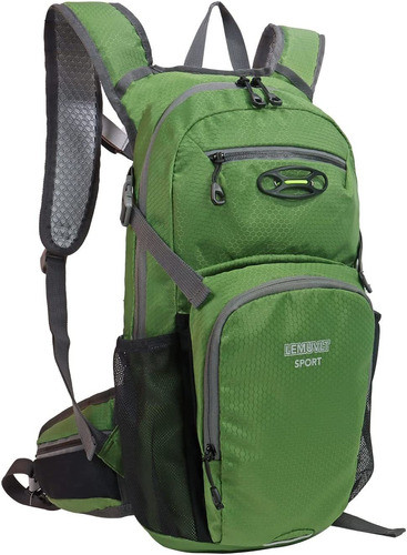 Mochila De Senderismo 15 Litros Verde 0