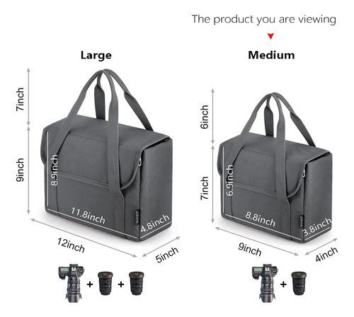 Funda S-zone Para Camara De Fotos, Gris/universal/correa 1