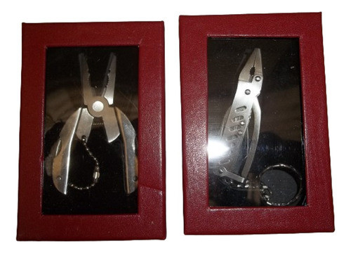 Llavero Pinza Multiuso Acero Inox. Ideal Para Regalar 0
