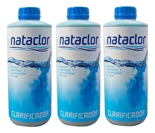 Pack Clarificador Nataclor X 3 Lt 0