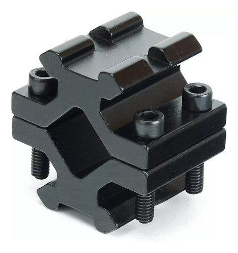 Montaje Riel Picatinny A Caño Linterna Laser Mira 0