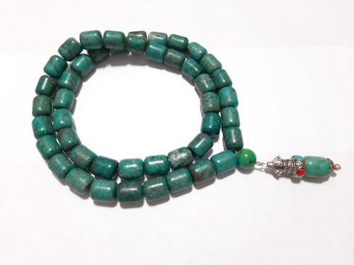 Rosario, 45 Cuentas Códigos Sagrados En Turquesina 0