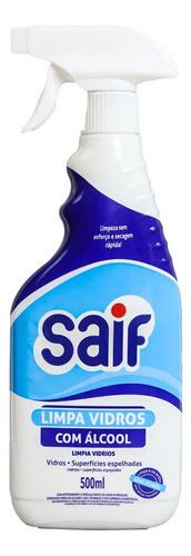 Limpiavidrios Saif Con Alcohol 500 Ml 0