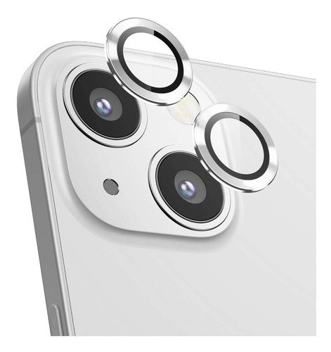 Protector Lente De Camara Para iPhone 13 Mini Silver 0
