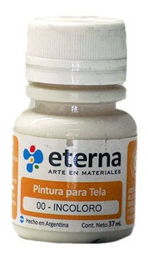 Eterna Pintura Para Tela 37ml Incoloro 0