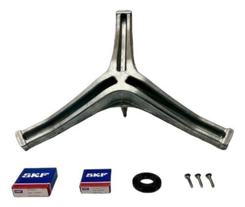 Kit Soporte Eje Tambor Lavarropas Kendal Lkf 505 1