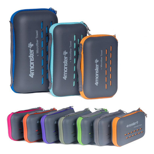Toalla De Camping 4monster Superabsorbente De Microfibra 71 0