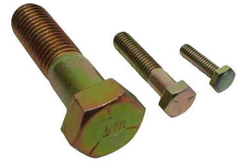 Bulón Hexagonal Grado 5 Paso Fino 3/8x1'' Unf X10u 0