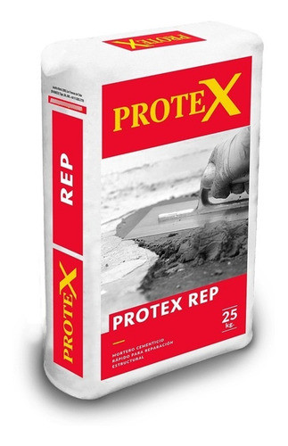 Protex Rep Mortero Para Reparaciones De Rápida Habilitación 0