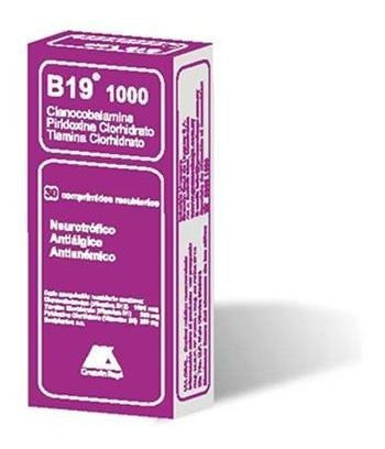 B 19 1000 30 Comprimidos 0