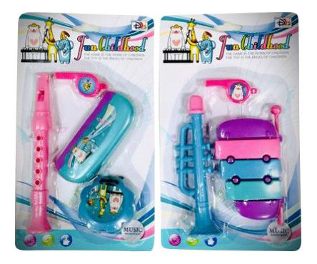 Instrumentos Musicales X3, En Blister 1