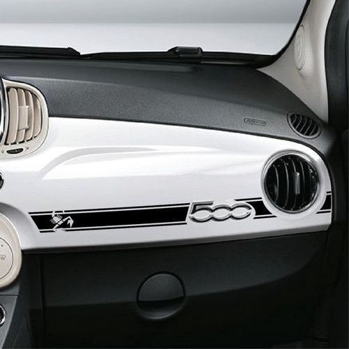 Calco Tablero Fiat 500 - Vinilo - Ploteo 0