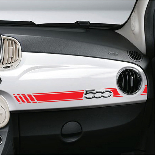 Calco Tablero Fiat 500 - Vinilo - Ploteo 1