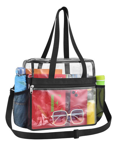Bolso Transparente Grande Para Eventos De Estadio, 30x15x30 0