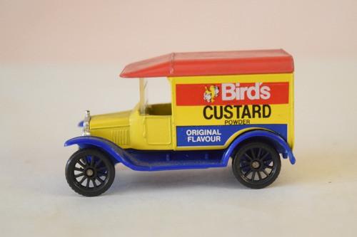 Ford T 1921 Furgon  Bird's Custard  Matchbox Sin Caja 1