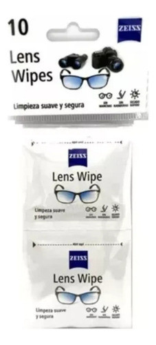 Toallas Zeiss Para Cámaras Y Lentes Pack X 10 Unidades 1